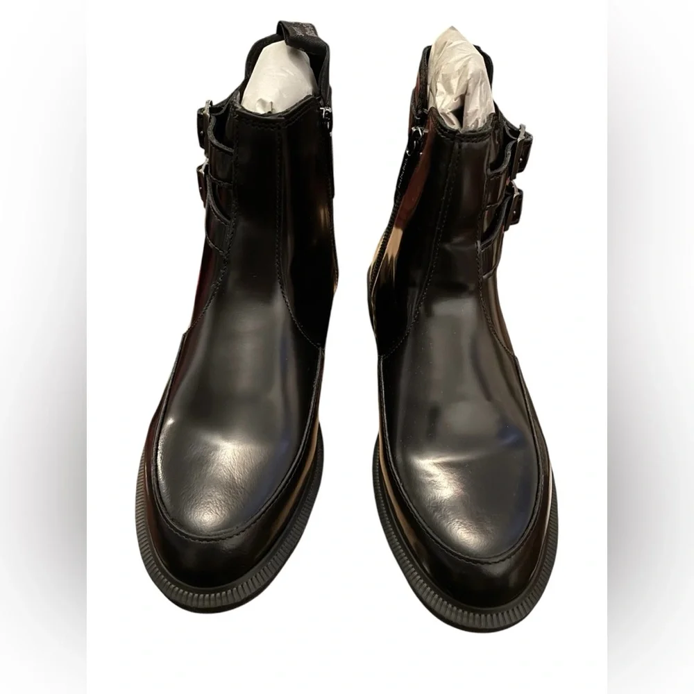 Dr. Martens Flora II Buckle Boots - Picture 3 of 10